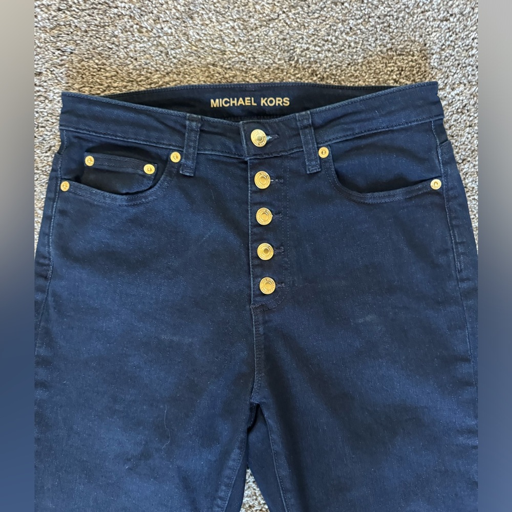 Michael Kors cropped denim jeans - Picture 3 of 5